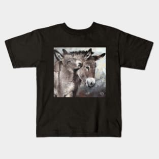 Two Donkeys Kids T-Shirt